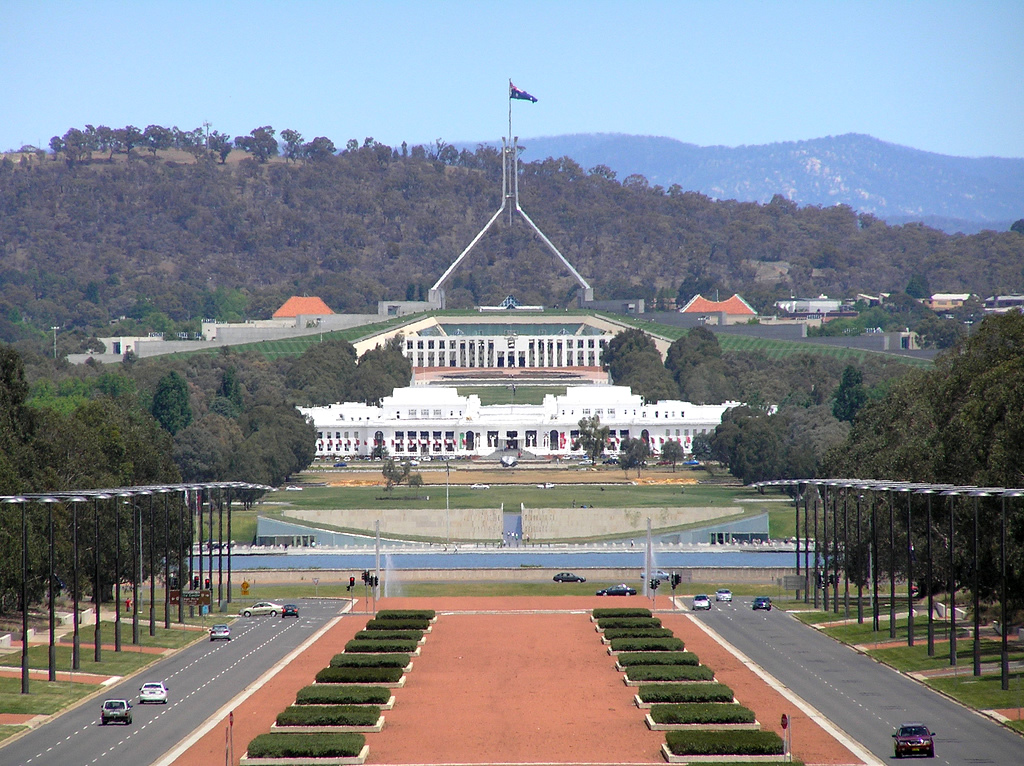 parlement de canberra