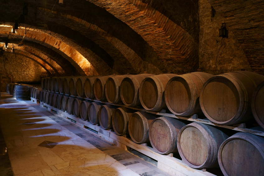 Cave dans un domaine de la Clare Valley