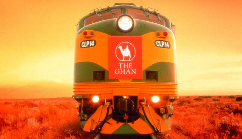 Le train mythique the Ghan