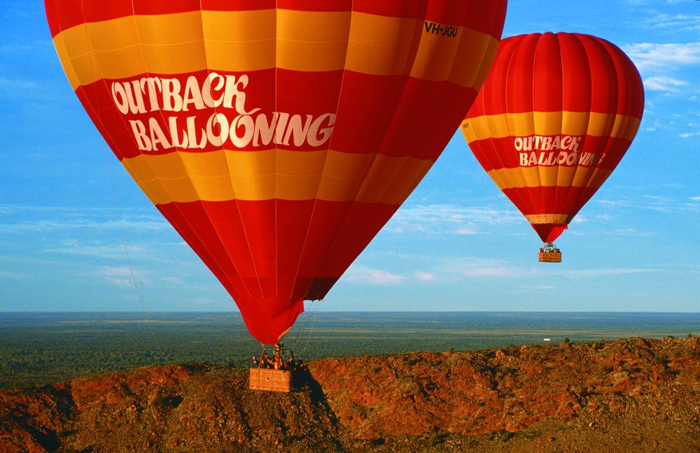 Un survol de l'Outback en ballon est une expérience unique !