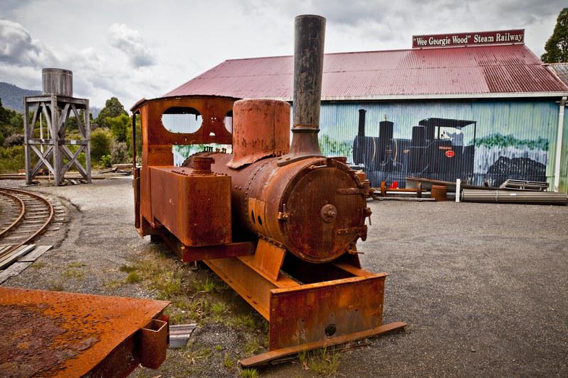 Wee Georgie Wood Steam Railway, Tasmanie