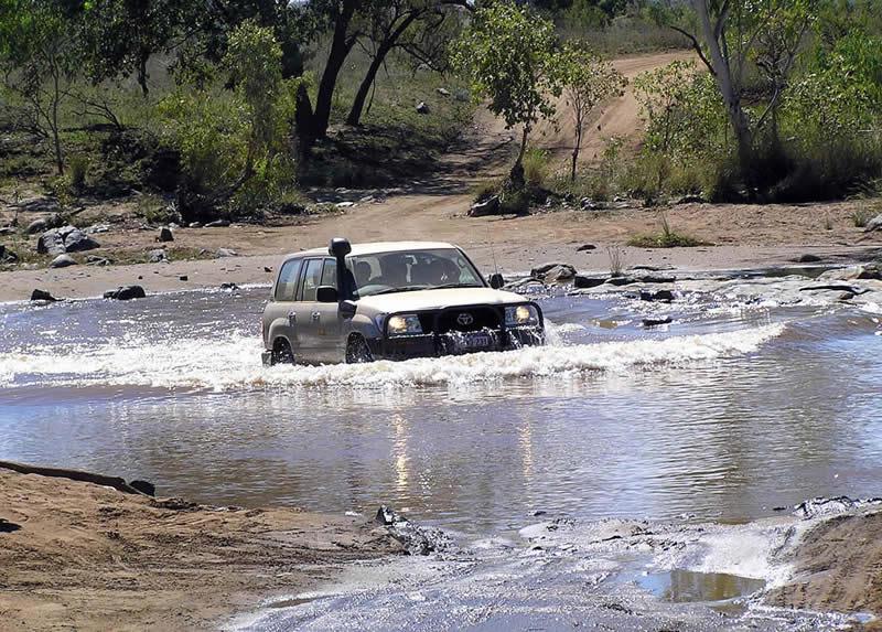 Passage difficile en 4x4