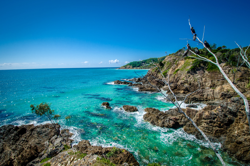 La côte de Byron Bay - Australie