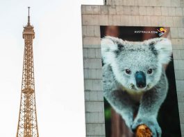 Ambassade d'Australie rue Jean Rey à Paris