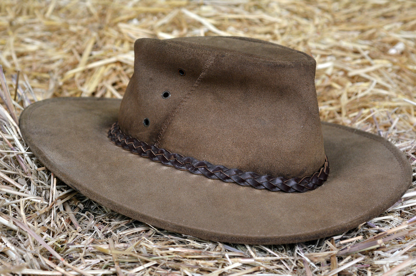 Le chapeau typique australien