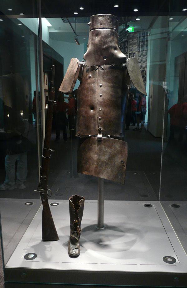 Histoire de l'Australie : Armure Ned Kelly