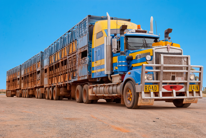 Road Train - Australian outback