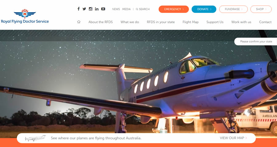 Site des Royal Flying Doctors