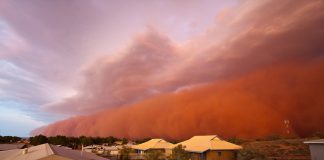 Tempête de sable - Australie