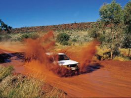 Conduite Outback Australie