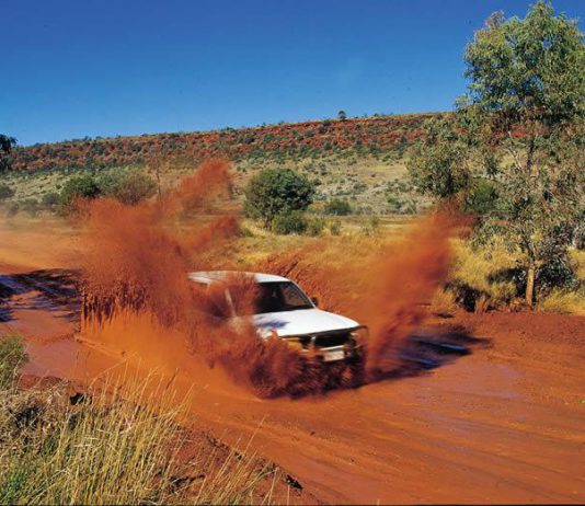 Conduite Outback Australie