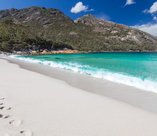 côte est de la Tasmanie