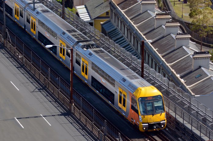 Transports en Australie : train