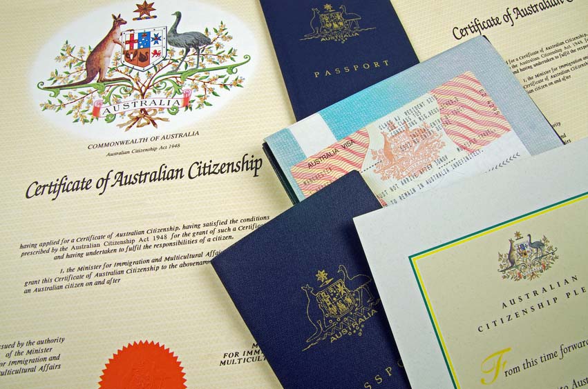 australian citizenship documents